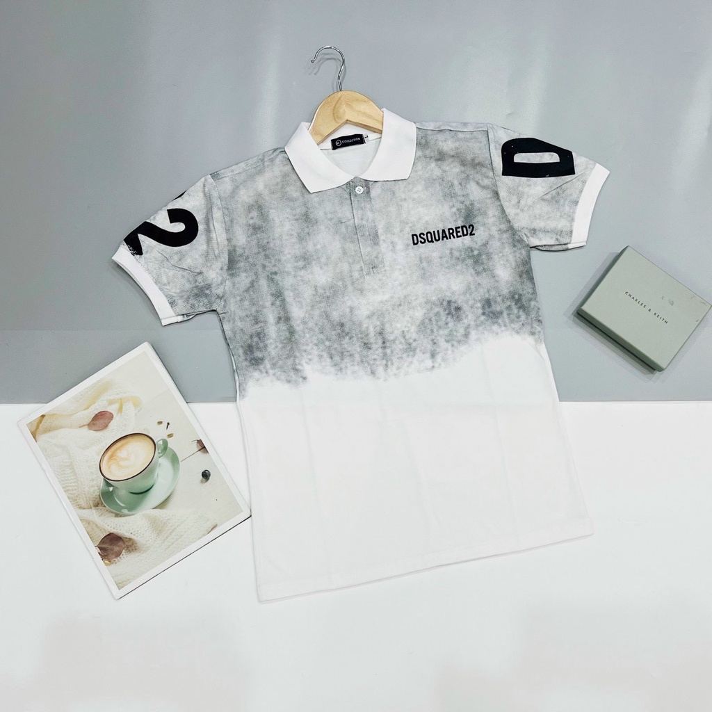 Áo thun nam tay ngắn polo có cổ cao cấp giá rẻ vải cotton co giãn 4 chiều mẫu mới nhất.TRU1 MSP34284