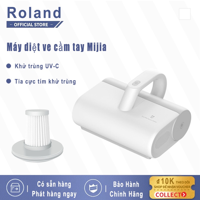 Máy hút bụi giường nệm xiaomi Mijia Dust mites vacuum cleaner lực hút lớn 12KPa- Máy hút bụi diệt khuẩn UV-C