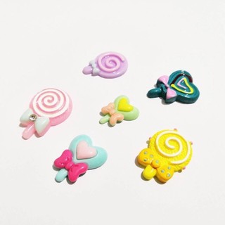 Charm kẹo lollipop - nguyên liệu làm slime
