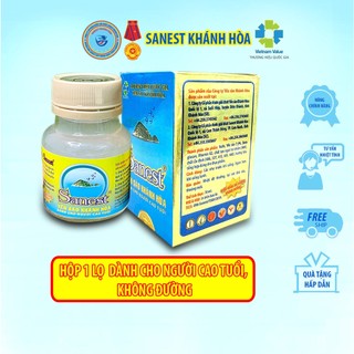 Nước yến Sào Sanest Người Cao Tuổi Không đường - Lọ 70ml