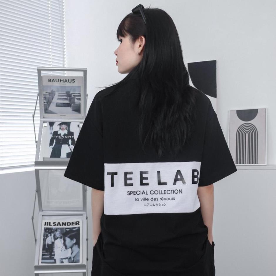 Áo Polo Unisex Teelab Local Brand chất cá sấu thoáng mát co dãn phong cách Hàn Quốc nam nữ mặc cực chât