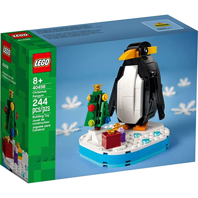 Đồ chơi Lego chim cánh cụt LEGO Christmas Penguin 40498