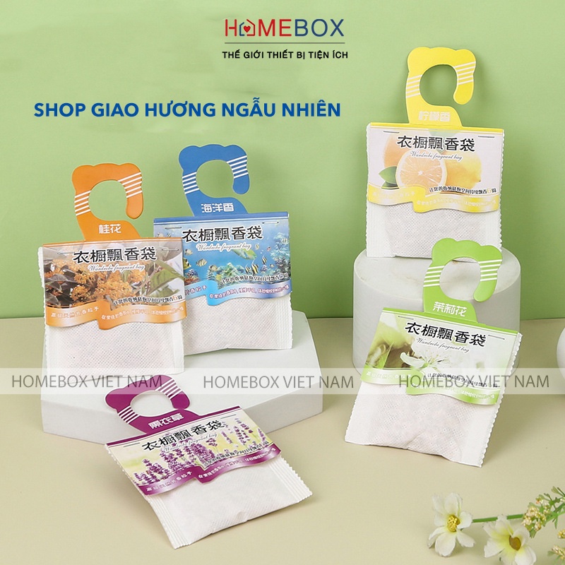 Túi thơm thảo mộc tinh dầu tự nhiên treo phòng, túi thơm treo tủ quần áo - ảnh sản phẩm 4