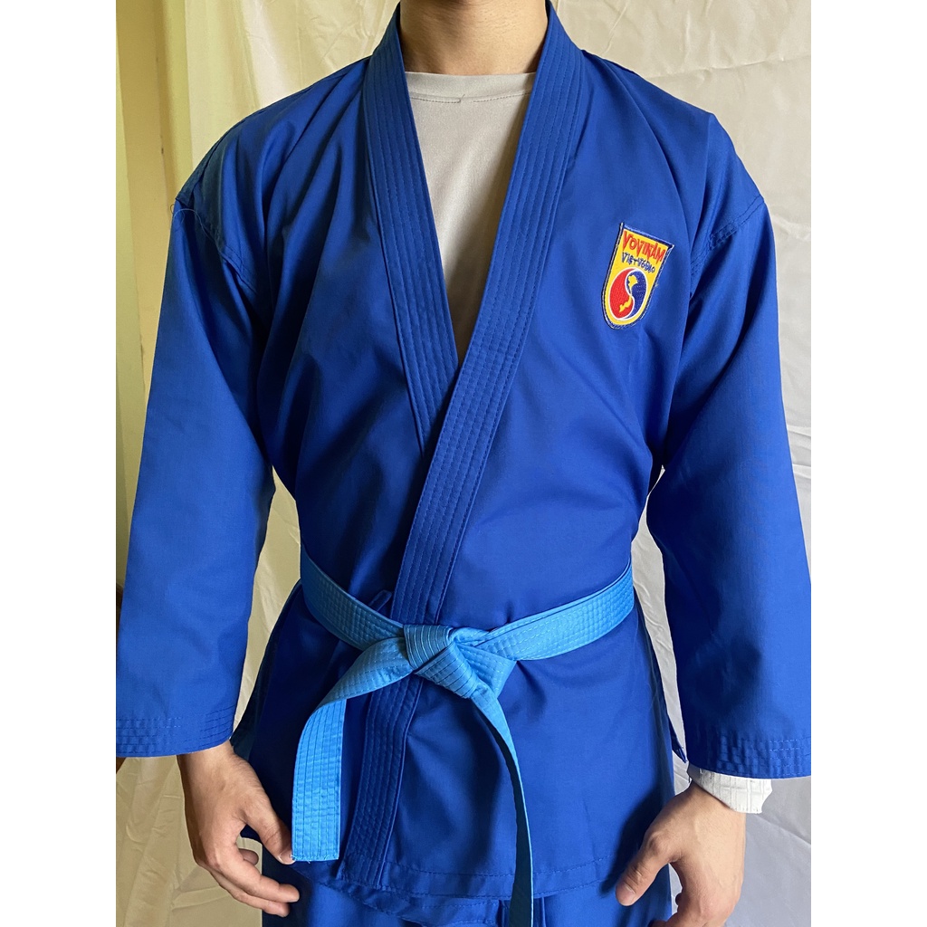 Bộ Đồng Phục Võ Thuật VOVINAM Nhiều Size Người Lớn Trẻ em Kèm Đai