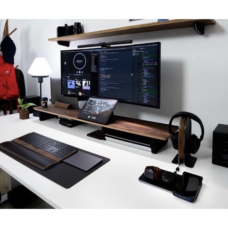 Kệ Kê màn hình máy tính Gaming gỗ MDF dễ dàng tháo lắp