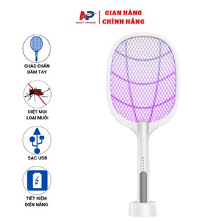 Vợt muỗi Nhật Phong VT-A528 3000V diệt mọi loại muỗi con trùng