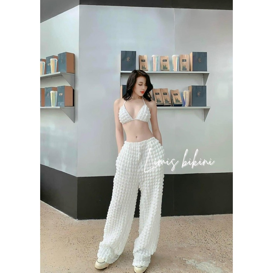 Bikini chất xốp quần dài hót đình đám