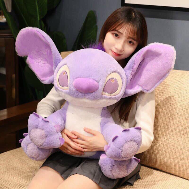 GẤU BÔNG STICK TÍM Cute-HÀNG NHẬP CAO CẤP-Lông Siêu Mịn