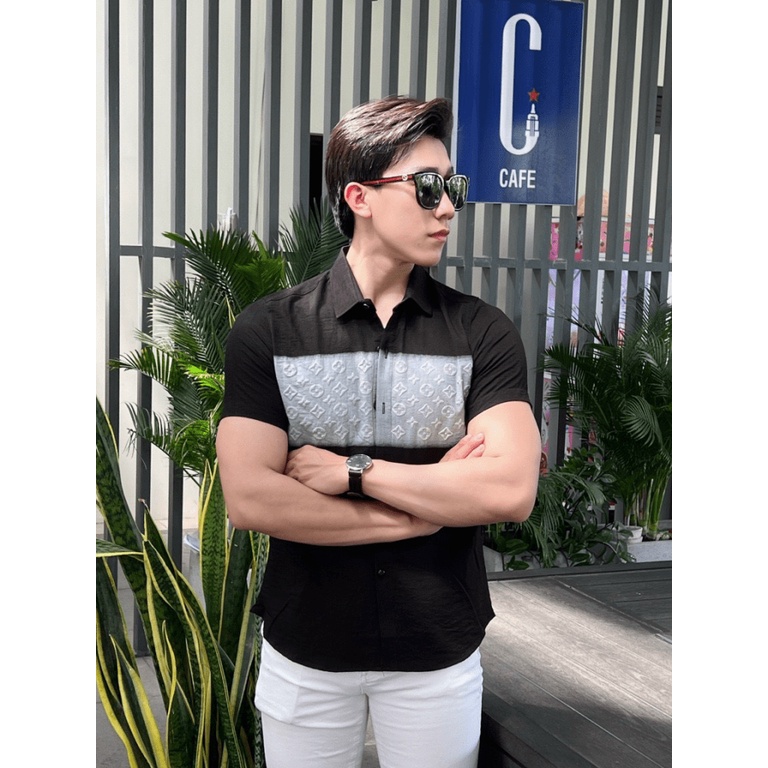 Áo Sơ Mi Nam Tay Ngắn Cổ Bẻ Vải Đũi Mềm Mịn 3 Màu Phong Cách Soái Ca NEW UNISEX