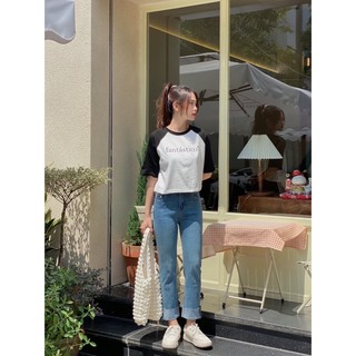 [RÁCH STORE] Áo Thun Crop - fantástico - Raglan