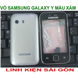 Vỏ samsung galaxy y màu xám