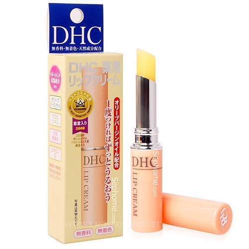 Son Dưỡng Môi DHC Lip Cream 1,5g Nhật Bản dưỡng ẩm giảm nứt nẻ môi hiệu quả