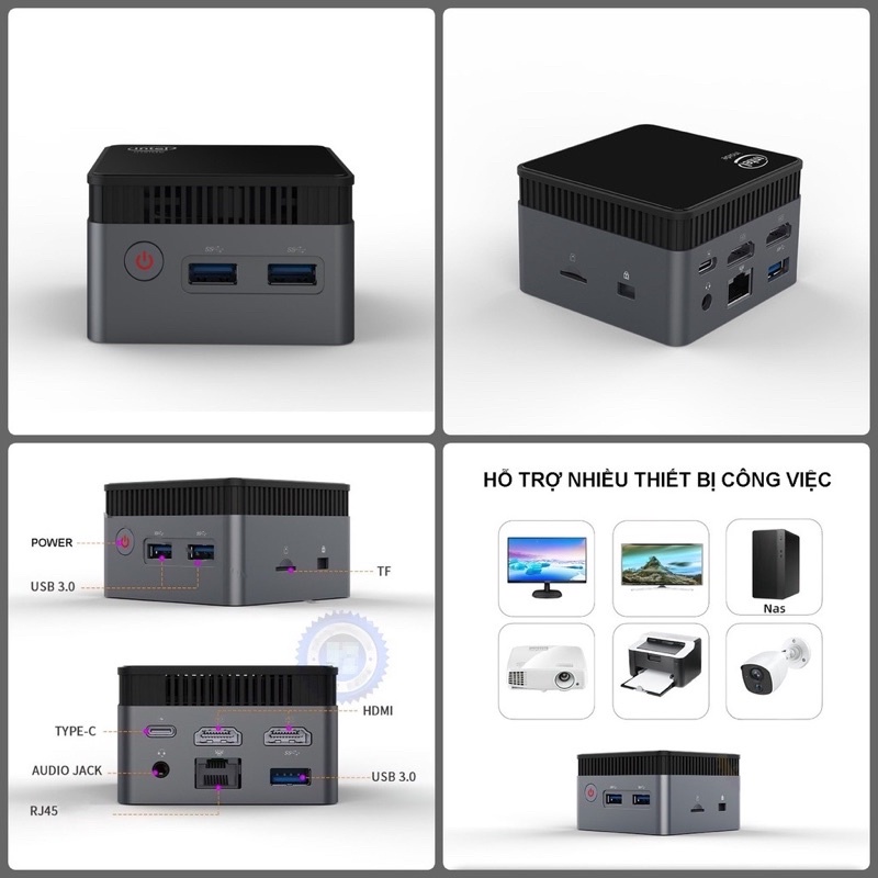 Máy Tính Siêu Nhỏ Ultra Mini Morefine ZX01 - Intel thế hệ 11 Jasper Lake N5105 - Hỗ Trợ Xuất Hình 4K 60hz | BigBuy360 - bigbuy360.vn