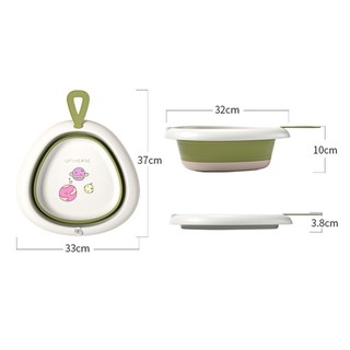 [ loại đẹp ] Thau chậu rửa mặt gấp gọn cho bé nhiều mẫu
