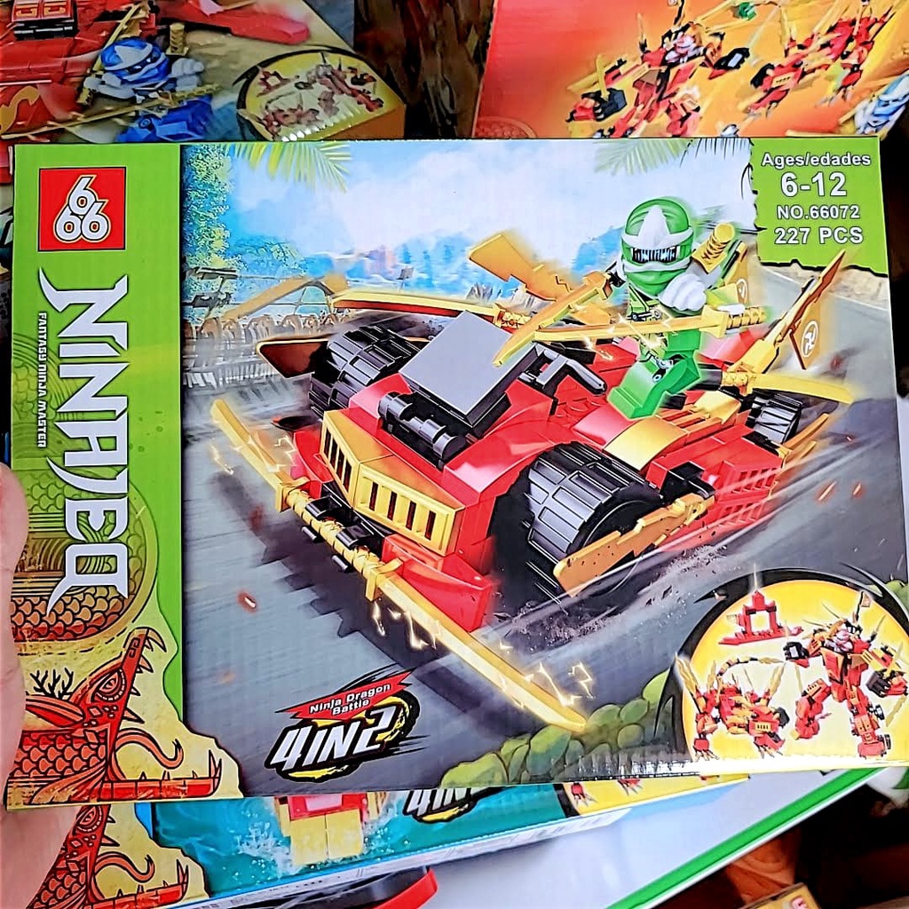 Lego ninja go siêu nhân lắp ghép cỡ lớn cao cấp
