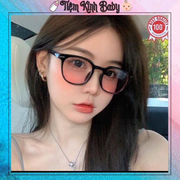 Mắt Kính Nữ Thời Trang Má Hồng Phong Cách Hàn Quốc Siêu Dễ Thương