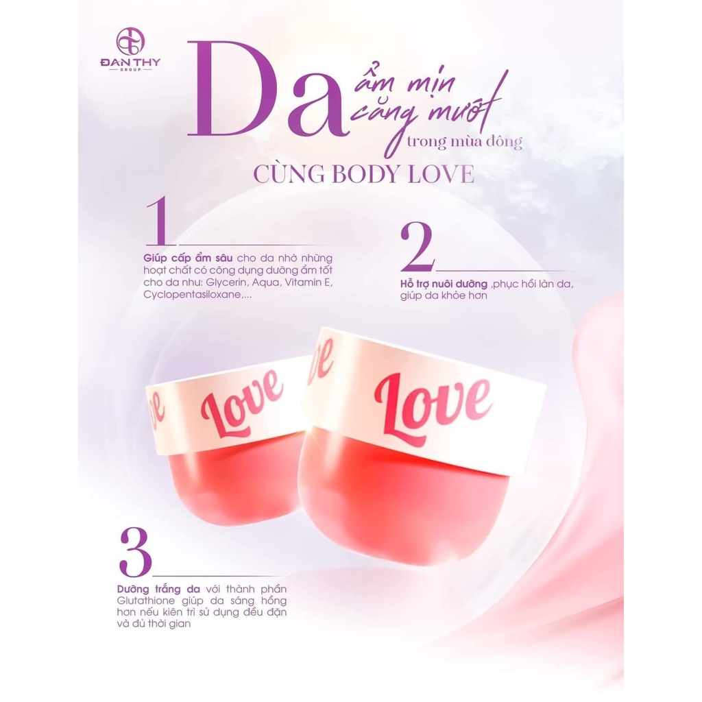 Kem body Love đan thy
