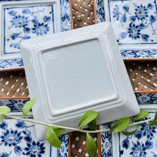 dĩa vuông gốm nhật