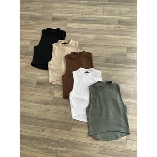 Áo Ba Lỗ Cổ Lọ