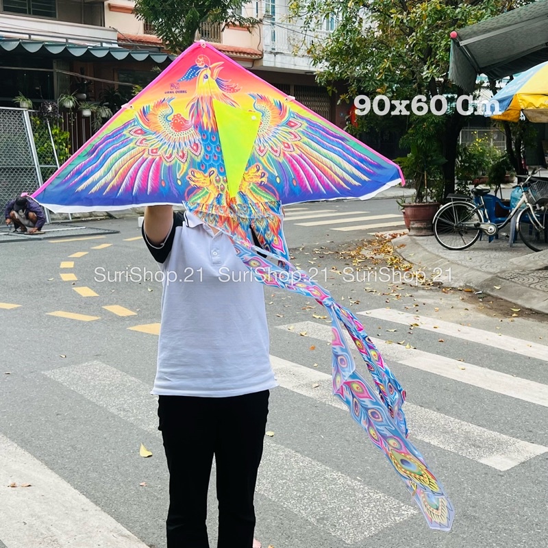 Diều thả trẻ em đa dạng mẫu mã và màu sắc
