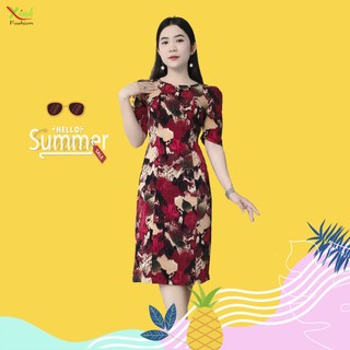 Đầm Suông Mango Siêu Mát Diện Hè DL873