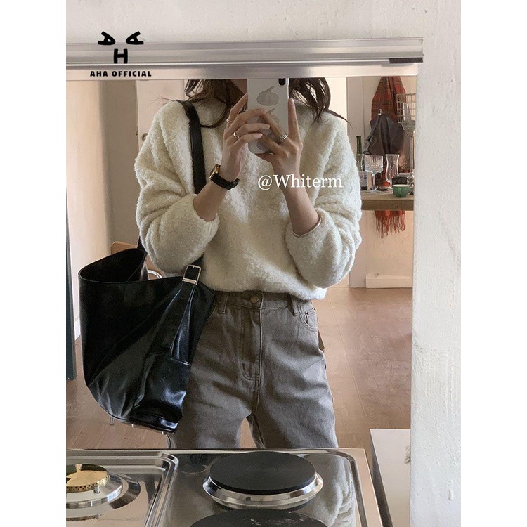 Túi Xách Da Bóng Phong Cách Hàn Quốc Cổ Điển Dành Cho Nữ