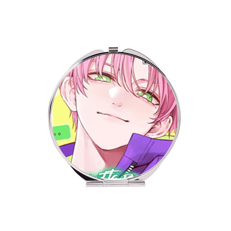 Gương in hình TÔI PHẢI LÀM MÔT KẺ ĐẠI XẤU XA manhwa bl chibi dễ thương tiện lợi quà tặng độc đáo