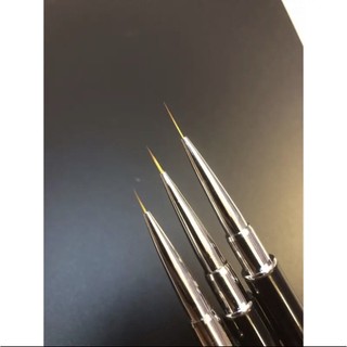 Cọ nét cán đá vẽ nail cao cấp 3 size (7mm, 9mm, 11mm)