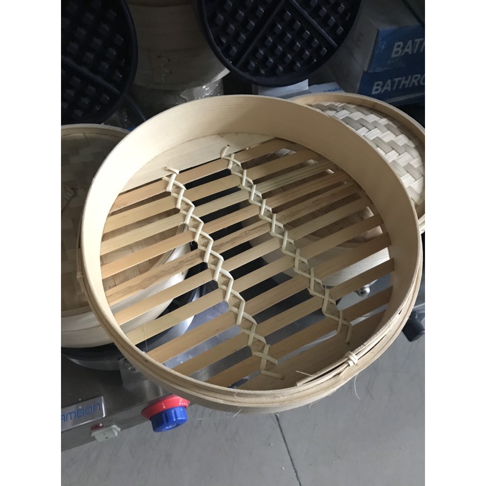 Xửng hấp tre tự nhiên hấp bánh bao, dimsum nhiều kích thước 15/20/25/30CM