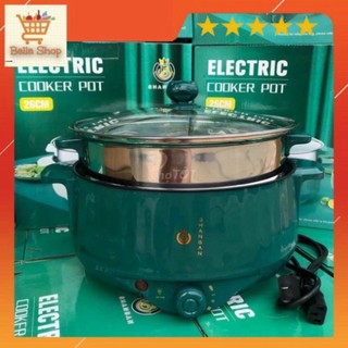 🔥nồi lẩu đa năng 2 tầng, ca lẩu mini, bếp điện thông minh -.