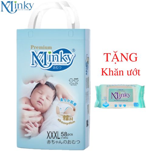 Tã/Bỉm quần Minky size XXXL58