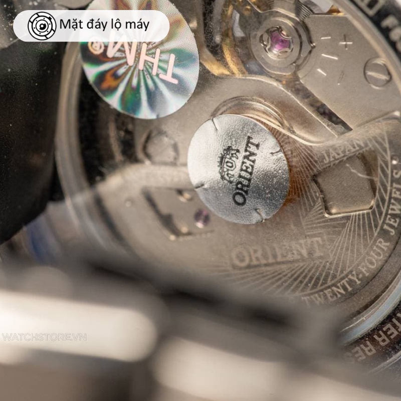 Đồng hồ nam Orient Watch Vintage RA-AR000 máy lộ cơ automatic mặt kính sapphire chống xước dây thép đeo tay chính hãng