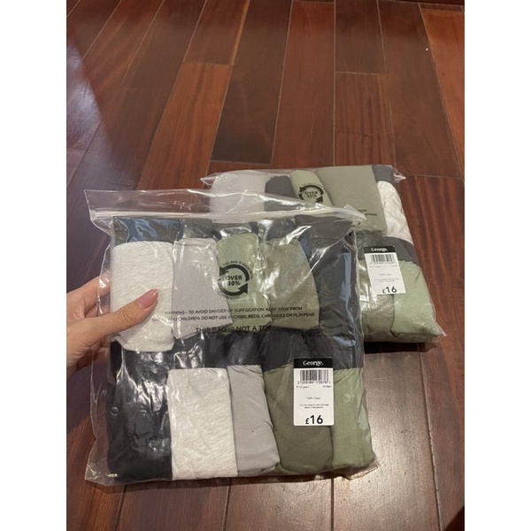 Set 5 quần bé trai size 9-10y, 10-11y