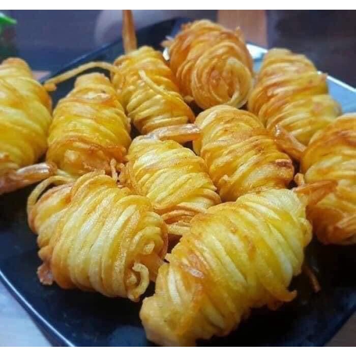 Tôm cuộn khoai tây khay 10c-hàng loại l❤️Tmart-Thực phẩm sạch