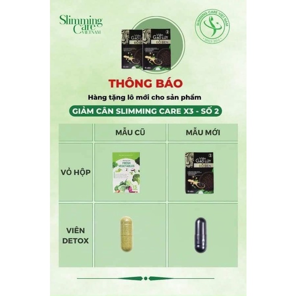 Viên Giảm Cân Slimming Care X3, Giảm Mỡ An Toàn