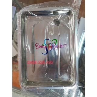 Khay khám inox 17*22*2 (Cái)