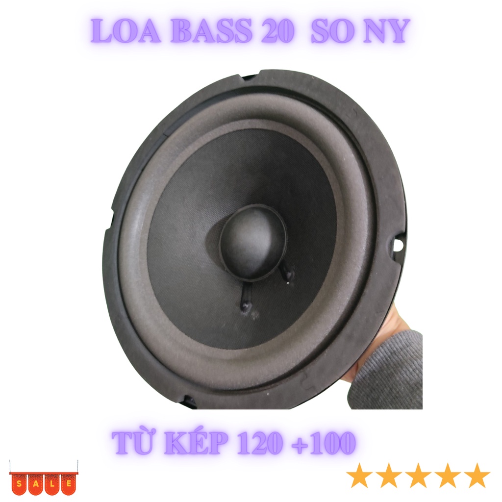 Củ loa bass 20 Sony từ kép công suất 250w côn 38 hàng chất lượng - 1 chiếc