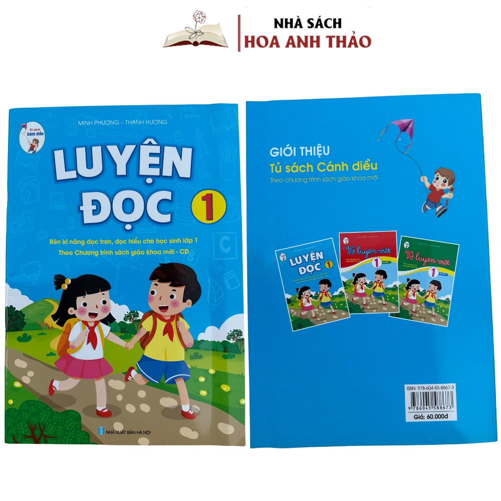 [Mã BMLT35 giảm đến 35K] Sách - Luyện Đọc 1 Rèn Luyện Đọc Trơn, Đọc Hiểu Theo Chương Trình Sách Giáo Khoa Mới Cánh Diều