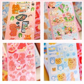 Set 10 tấm sticker trang trí bling lấp lánh