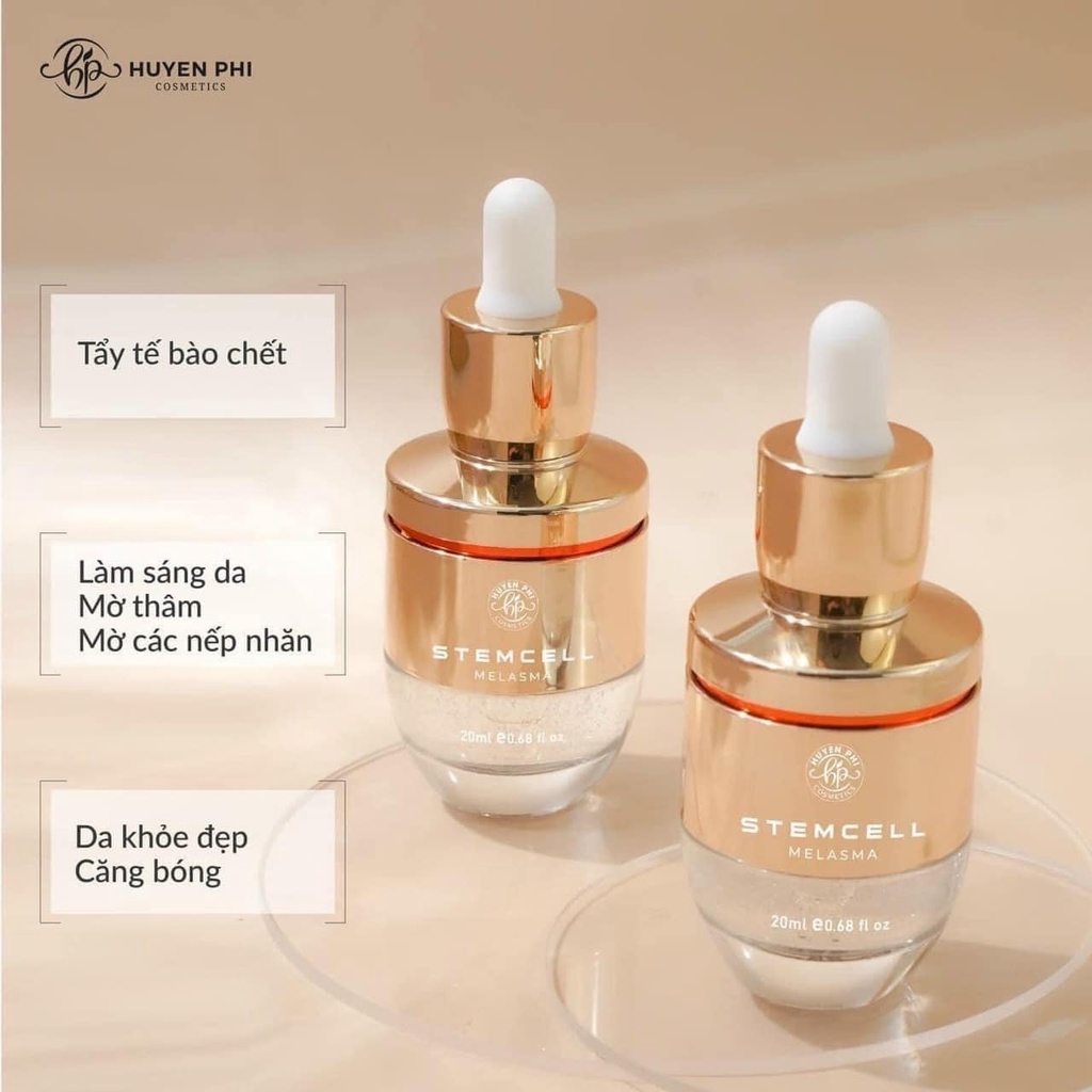 Peel da Huyền Phi - Tinh chất tái tạo da Huyền Phi - Peel da Stemcell Melasma Brighten Skin giúp sáng da