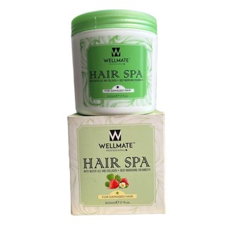 🇻🇳Wellmate🇻🇳 Hấp Dầu Siêu Mượt Phục Hồi Tóc Collagen Wellmate for Damaged Hair 500ml - Hấp 1 Sao
