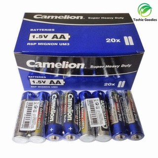 Hộp pin tiểu Camelion AA Super Heavy Duty - Pin tiểu 2A Camelion - Hàng chính hãng