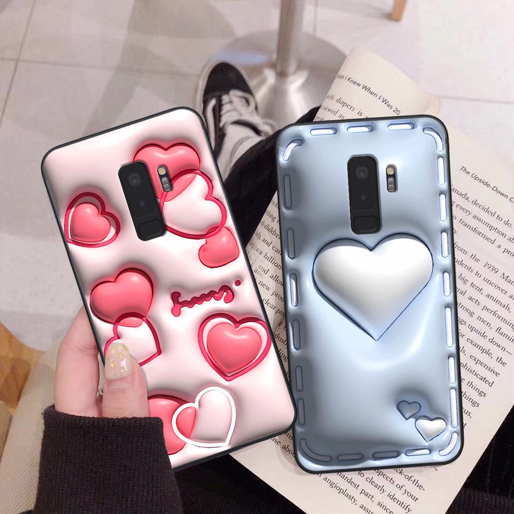 Ốp Samsung S9 / S9 Plus / S9+ in phẳng hiệu ứng 3D giả nổi siêu thật, cực xinh, cá tính