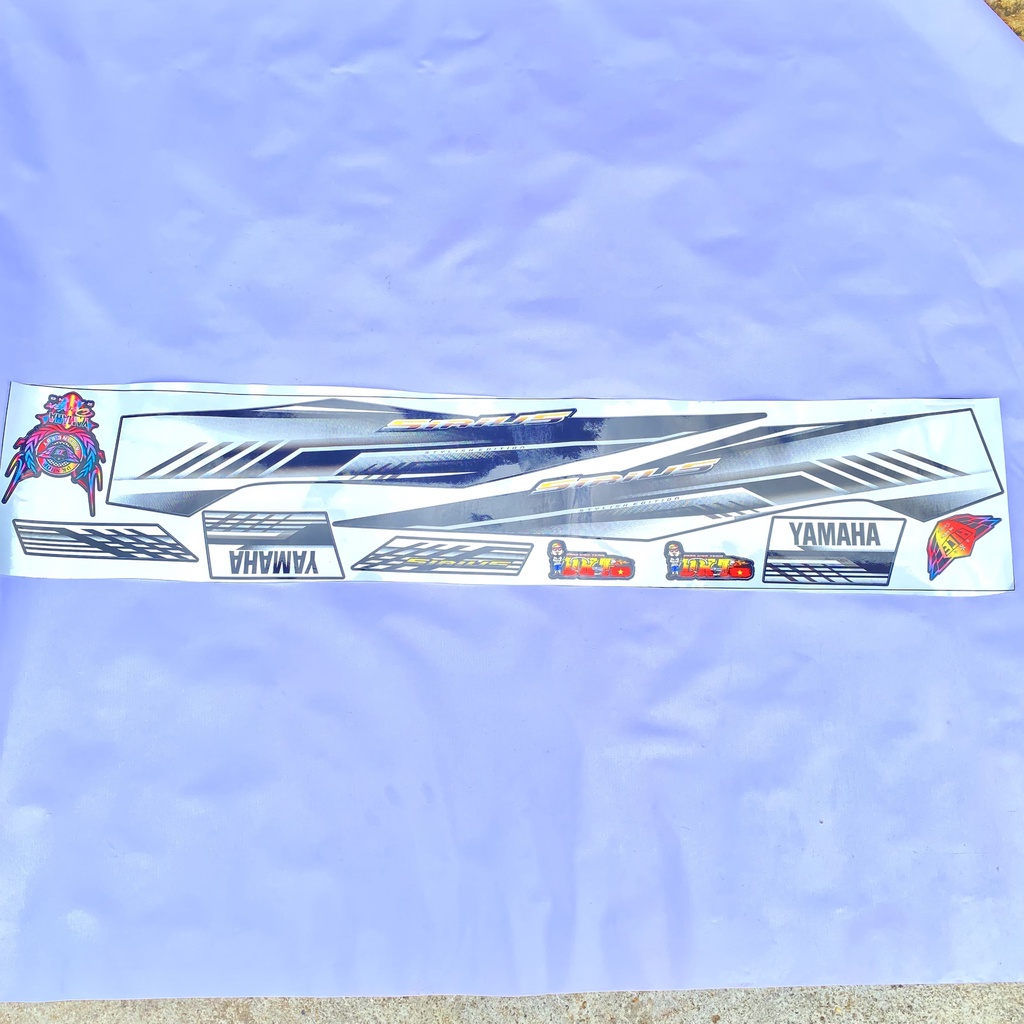 Tem zin sirius 2014 3 lớp chống phai màu