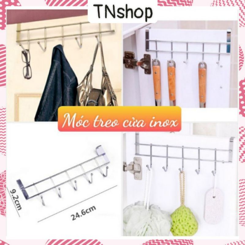 Móc treo cửa đa năng inox