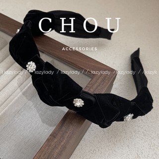 Băng Đô Cài Tóc Đính Đá Hạt Tròn | CHOU ACCESSORIES |