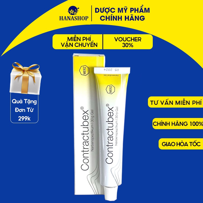 Kem Làm Mờ Sẹo Contractubex-Gel Bôi Sẹo Lồi Sẹo Lõm Nhập Khẩu - Hàng Chính Hãng