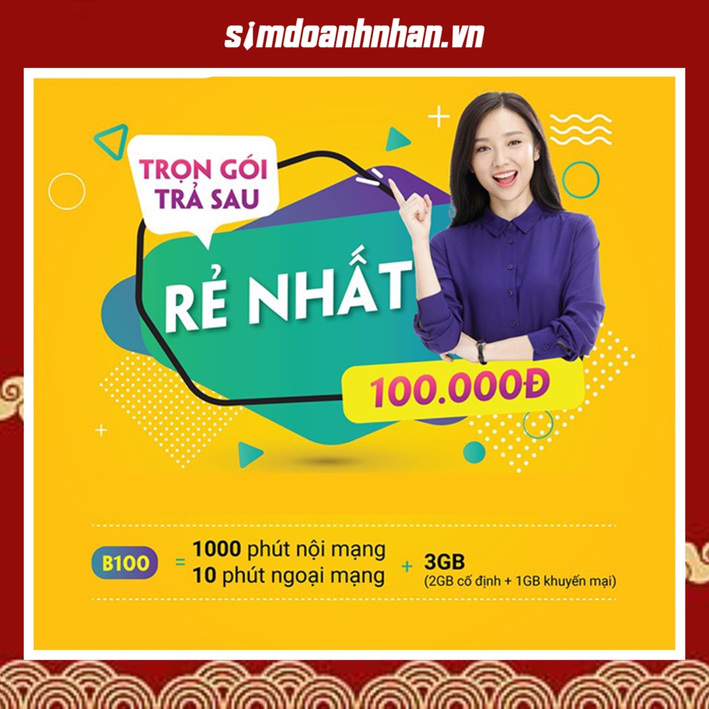 Sim 4G Vinaphone Tam Hoa, Sim Số Đẹp Giá Rẻ