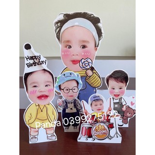 Chibi trang trí sinh nhật, thôi nôi thiết kế