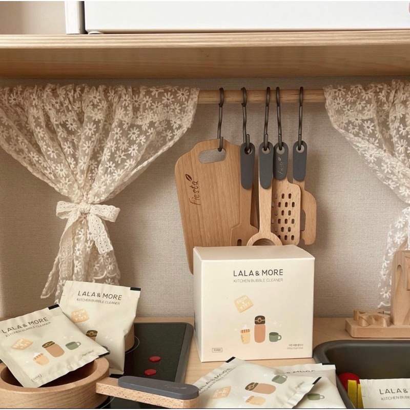 Nước rửa bình sữa dạng gói Lalamore nội địa Hàn Quốc dùng khi ra ngoài , du lịch